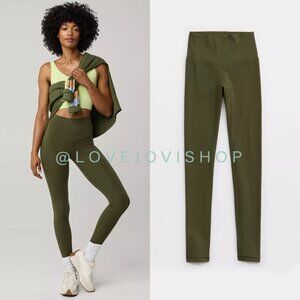 Athleisure | Aerie Offline Real Me 7/8 High Waisted Legging in Military Green S
